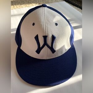 Modern Vintage Washington Senators Blue and White Baseball Cap Pro-Line